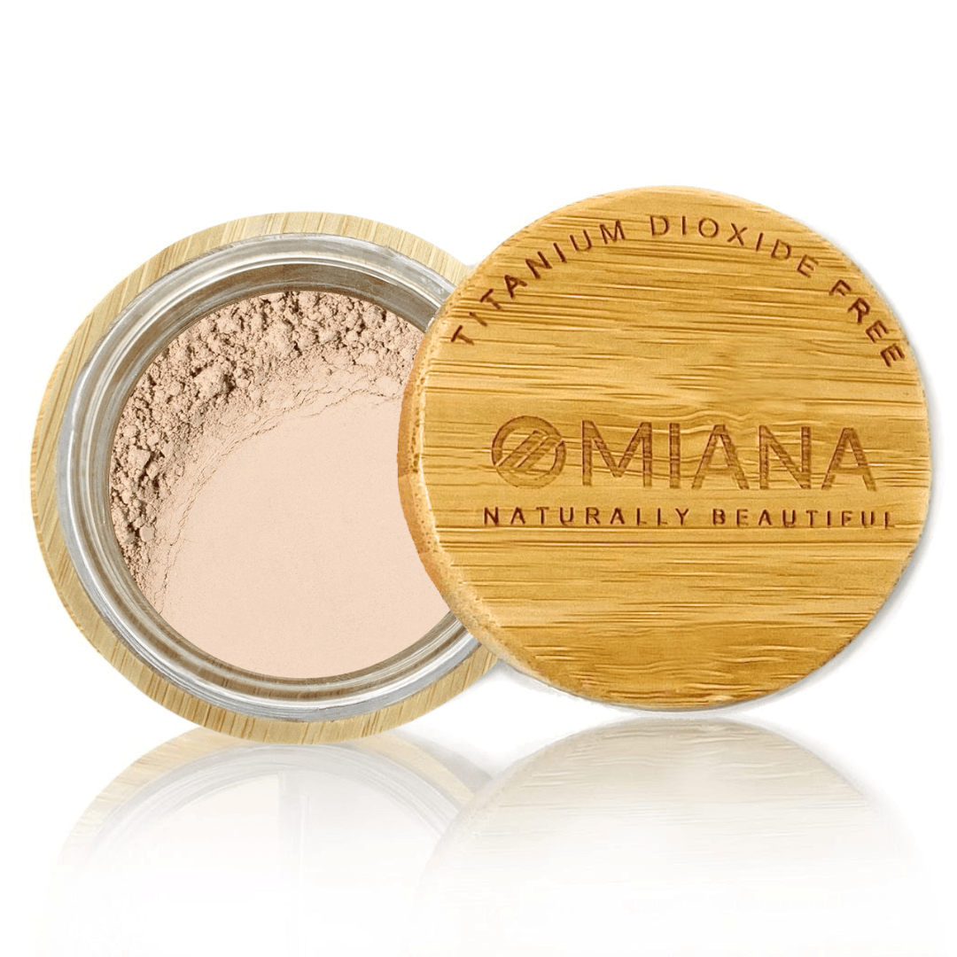 Omiana Beauty Foundation Driven / Original Size (6g | 0.21 oz) Loose Powder Mineral Foundation - Without Mica, Titanium Dioxide, & More!
